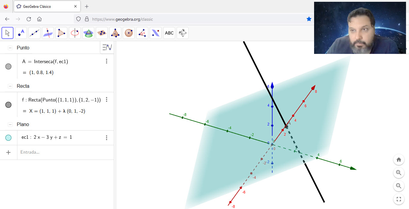 Adrian en clases virtuales